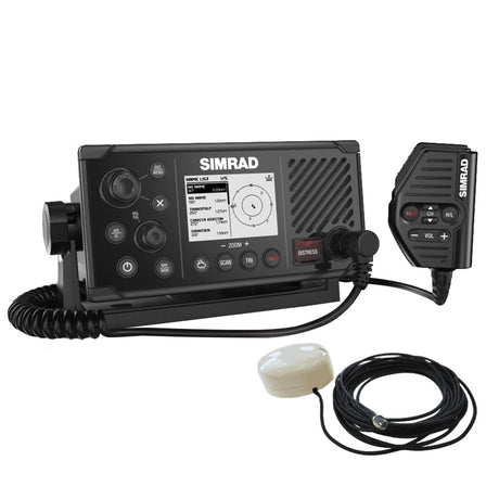 Simrad RS40-B VHF Radio w/Class B AIS Transceiver GPS-500 Antenna - Life Raft Professionals