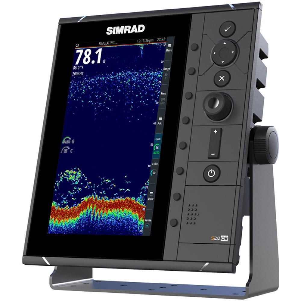 Simrad S2009 9" Fishfinder w/Broadband Sounder Module & CHIRP Technology - Life Raft Professionals
