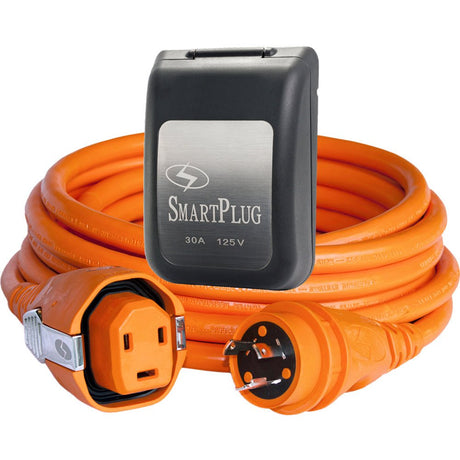 SmartPlug 30 AMP SmartPlug/Twist Type Cordset w/Black Inlet Cover- 50 - Life Raft Professionals