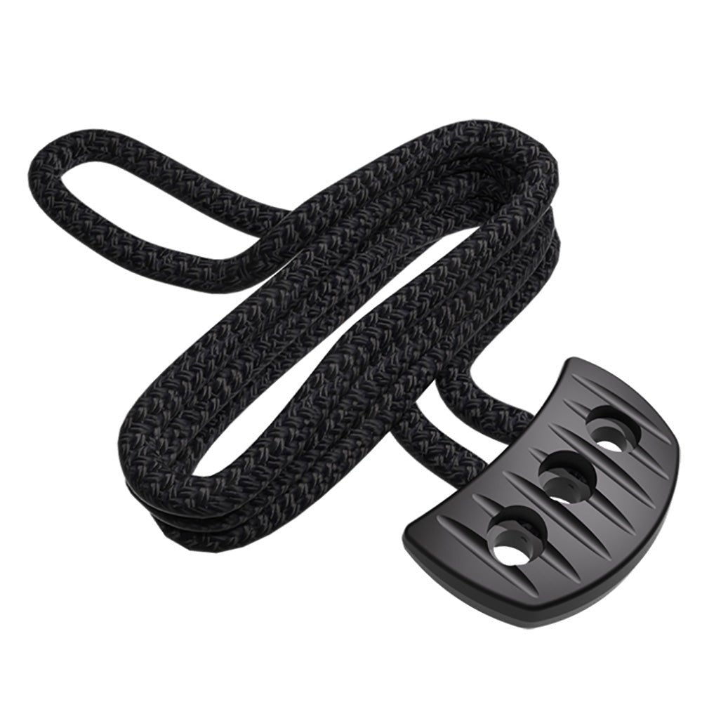 Snubber PULL w/Rope - Black - Life Raft Professionals