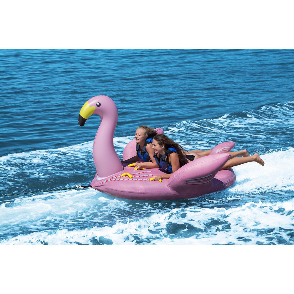 Solstice Watersports 1-2 Rider Lay-On Flamingo Towable - Life Raft Professionals