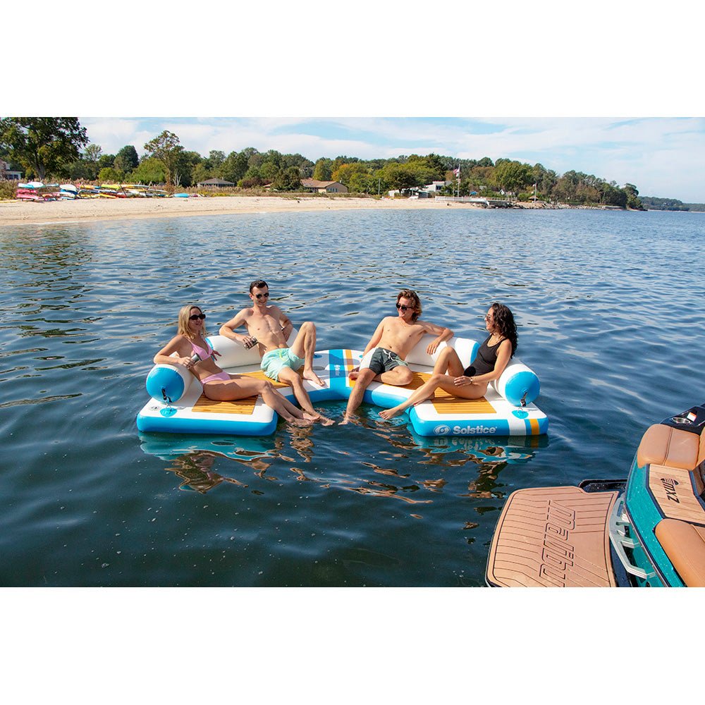 Solstice Watersports 11 C-Dock w/Removable Back Rests - Life Raft Professionals