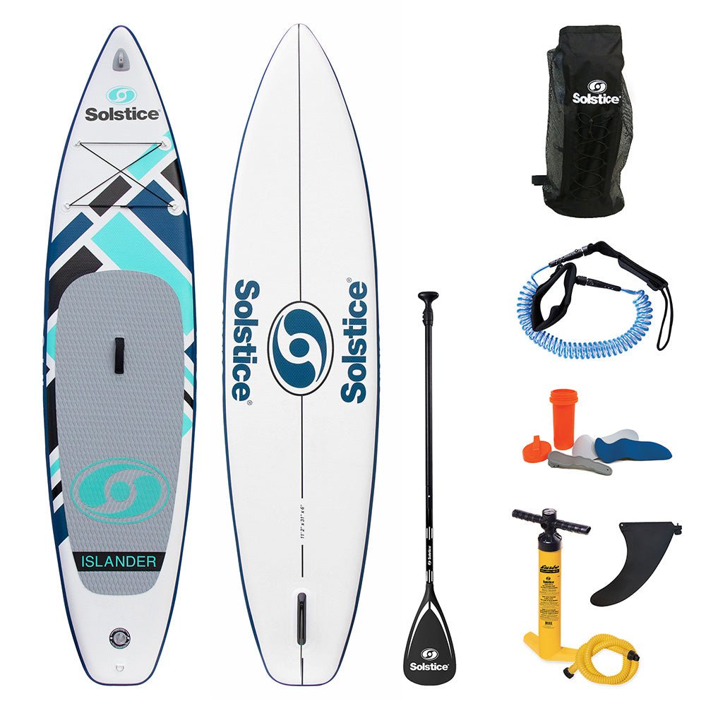 Solstice Watersports 112" Islander Inflatable Stand-Up Paddleboard - Life Raft Professionals