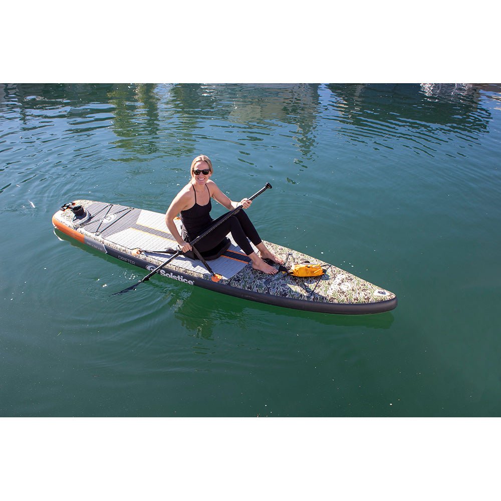 Solstice Watersports 116" Drifter Fishing Inflatable Stand-Up Paddleboard Kit - Life Raft Professionals