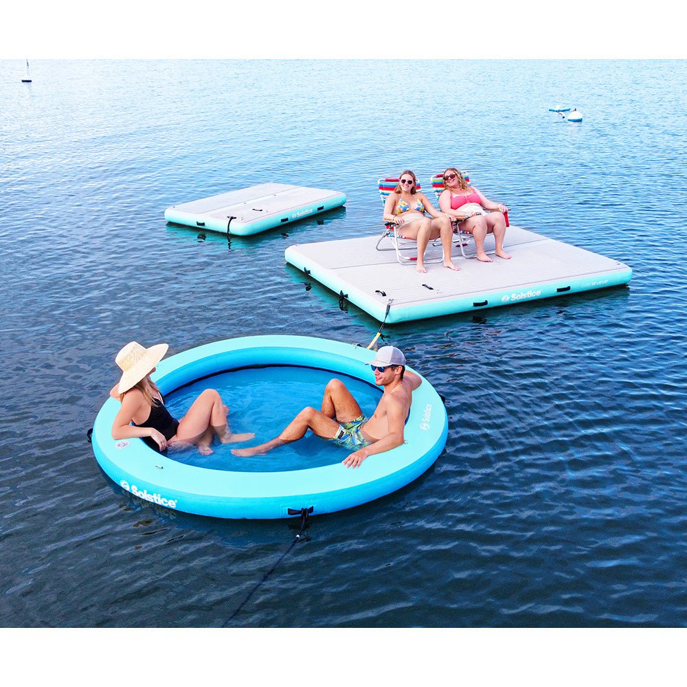 Solstice Watersports 8 Circular Mesh Hangout Ring - Life Raft Professionals