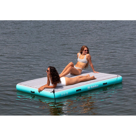 Solstice Watersports 8 x 5 Luxe Dock w/Traction Pad Ladder - Life Raft Professionals