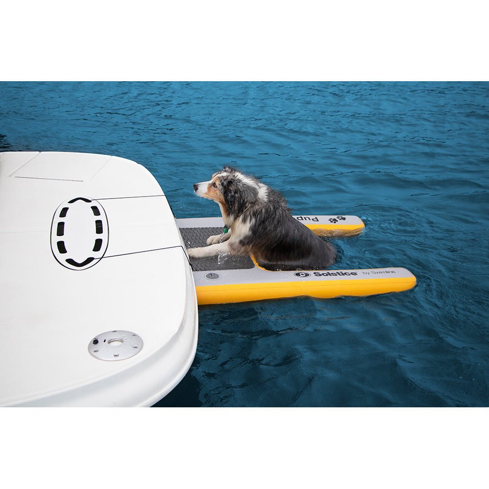 Solstice Watersports Inflatable PupPlank Dog Ramp - XL - Life Raft Professionals