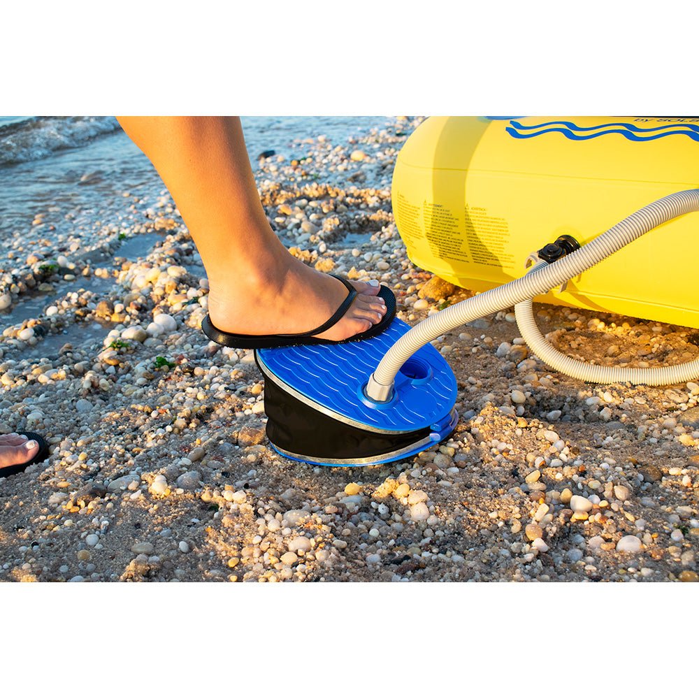 Solstice Watersports Mega Super Sized Bellows Foot Pump - Life Raft Professionals