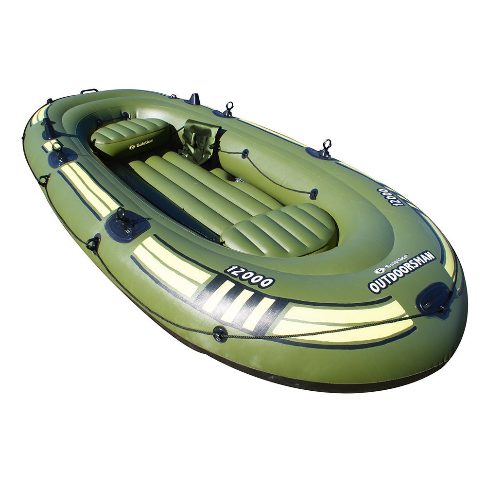 Solstice Watersports Outdoorsman 12000 6-Person Fishing Boat - Life Raft Professionals