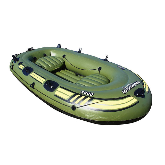Solstice Watersports Outdoorsman 9000 4-Person Fishing Boat - Life Raft Professionals
