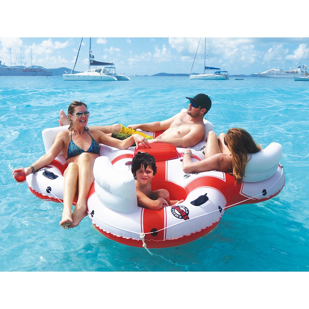 Solstice Watersports Super Chill 4-Person River Tube w/Cooler - Life Raft Professionals