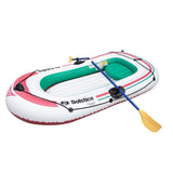 Solstice Watersports Voyager 3-Person Inflatable Boat Kit w/Oars Pump - Life Raft Professionals