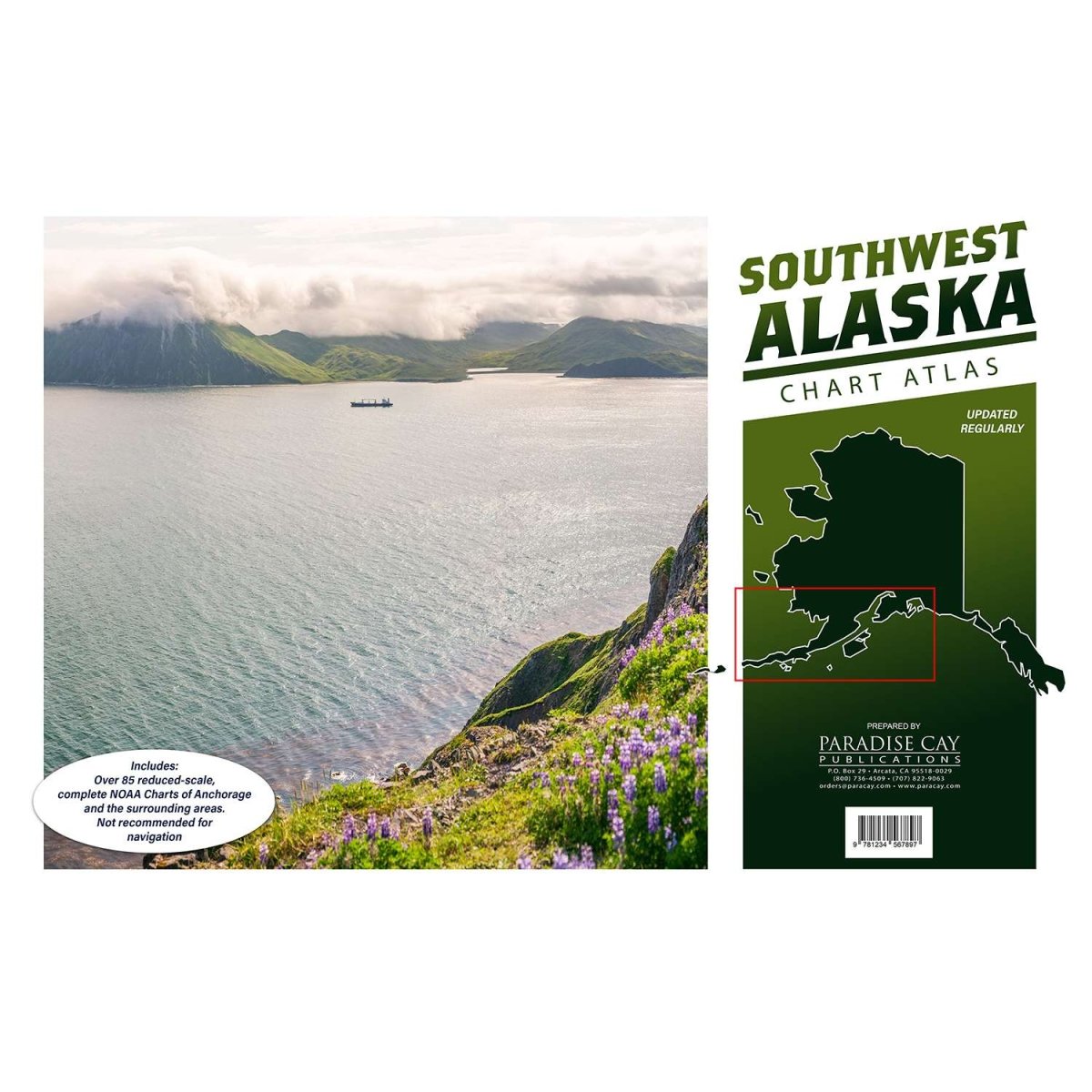 Southwest Alaska Chart Atlas (12x18 Spiral-bound) – Life Raft Professionals