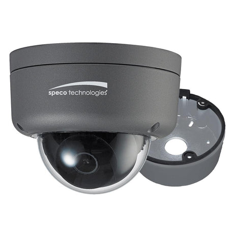 Speco 2MP Ultra Intensifier HD-TVI Dome Camera 3.6mm Lens - Dark Grey Housing w/Included Junction Box [HID8] - Life Raft Professionals