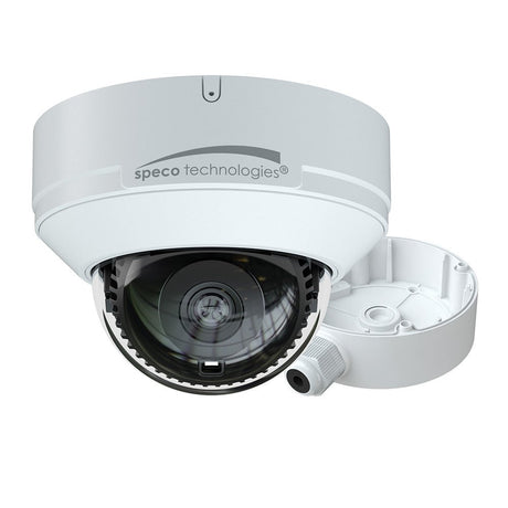 Speco 4MP H.265 AI IP Dome Camera w/IR - 2.8mm Fixed Lens Junction Box - Life Raft Professionals