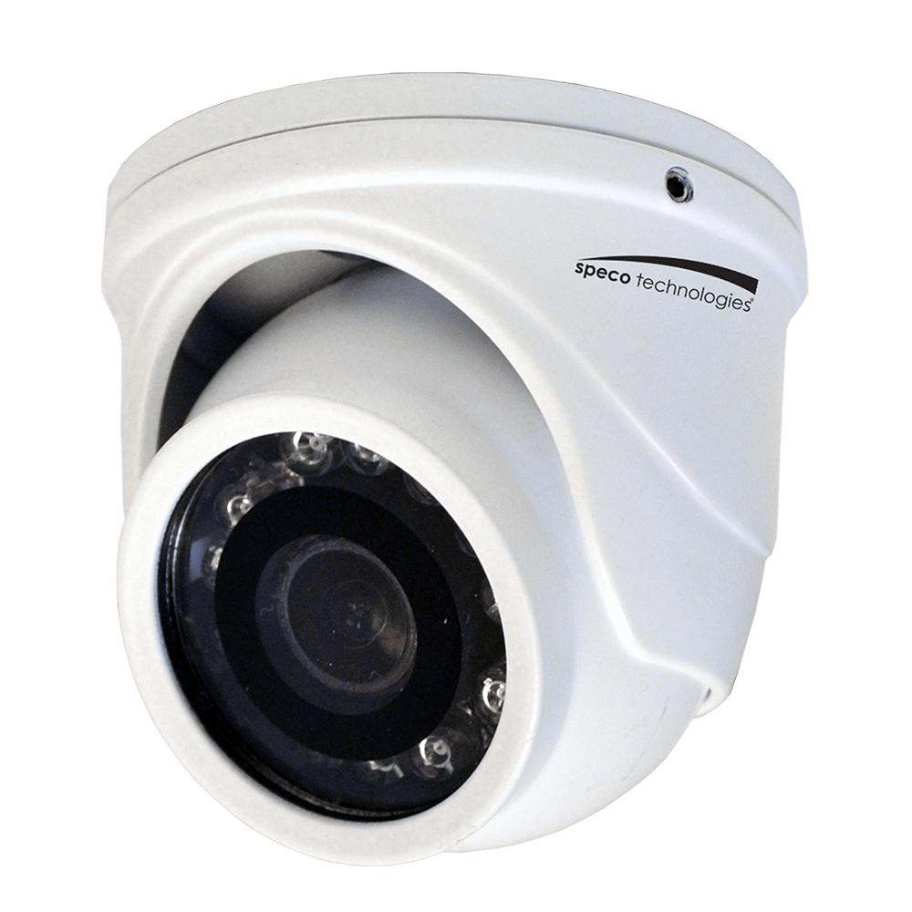 Speco 4MP HD-TVI Mini Turret Camera 2.9mm Lens - White Housing [HT471TW] - Life Raft Professionals