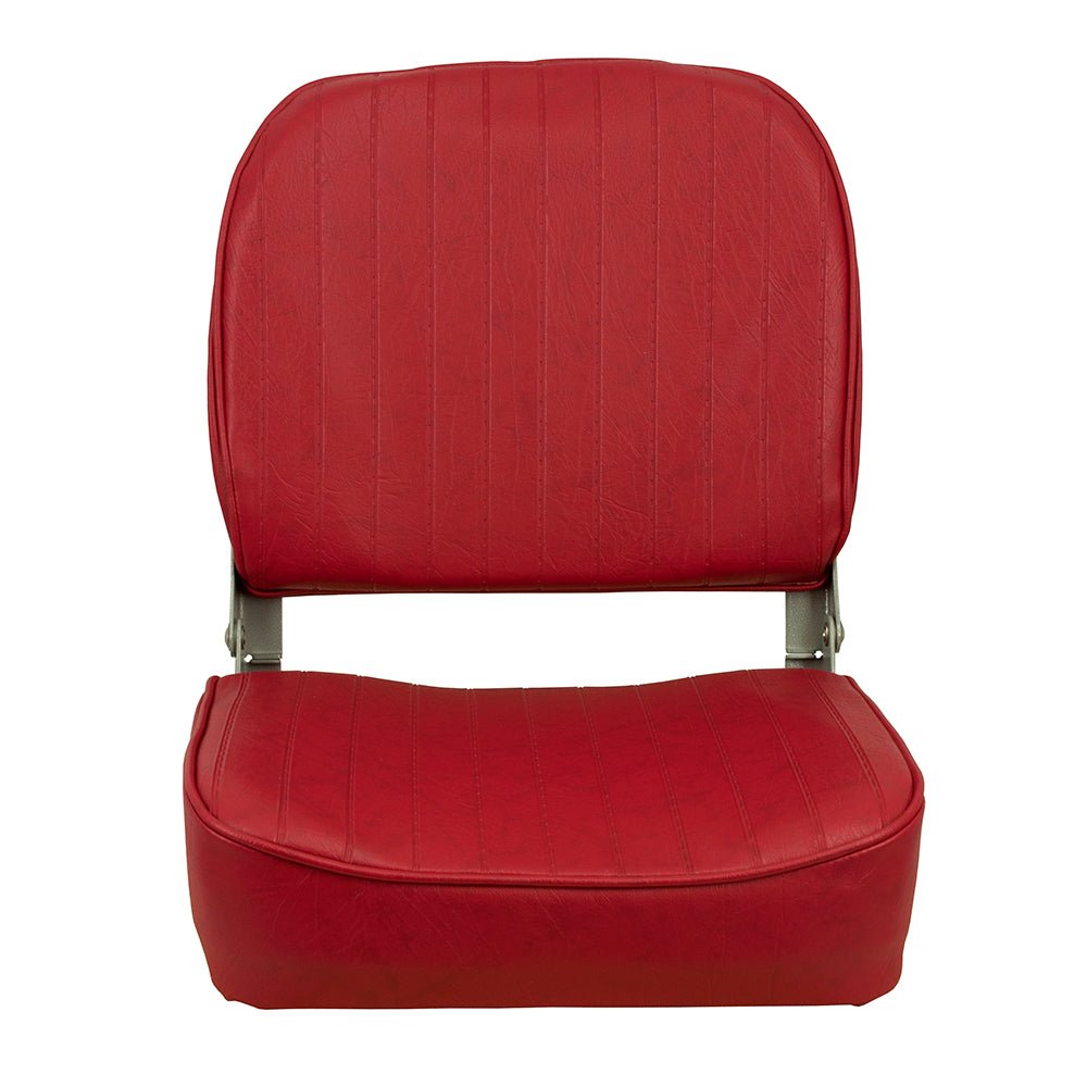 Springfield Economy Folding Seat - Red - Life Raft Professionals