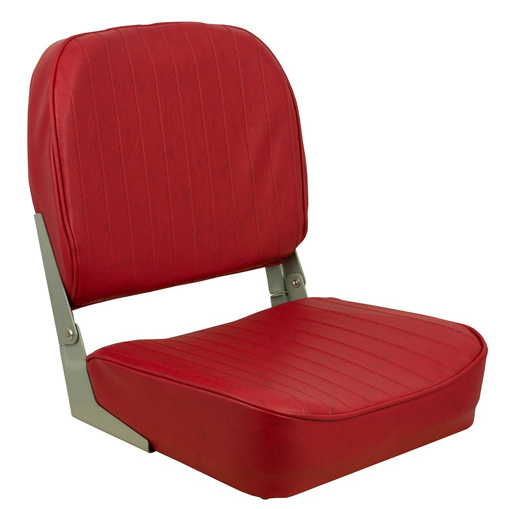 Springfield Economy Folding Seat - Red - Life Raft Professionals