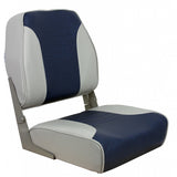 Springfield Economy Multi-Color Folding Seat - Grey/Blue - Life Raft Professionals