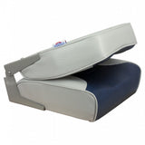 Springfield Economy Multi-Color Folding Seat - Grey/Blue - Life Raft Professionals