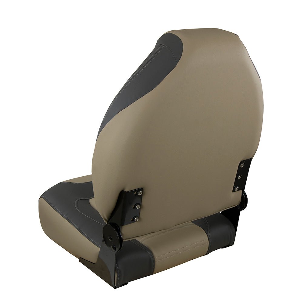 Springfield OEM Series Folding Seat - Charcoal/Tan - Life Raft Professionals