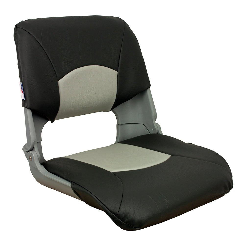 Springfield Skipper Standard Folding Seat - Grey/Charcoal - Life Raft Professionals