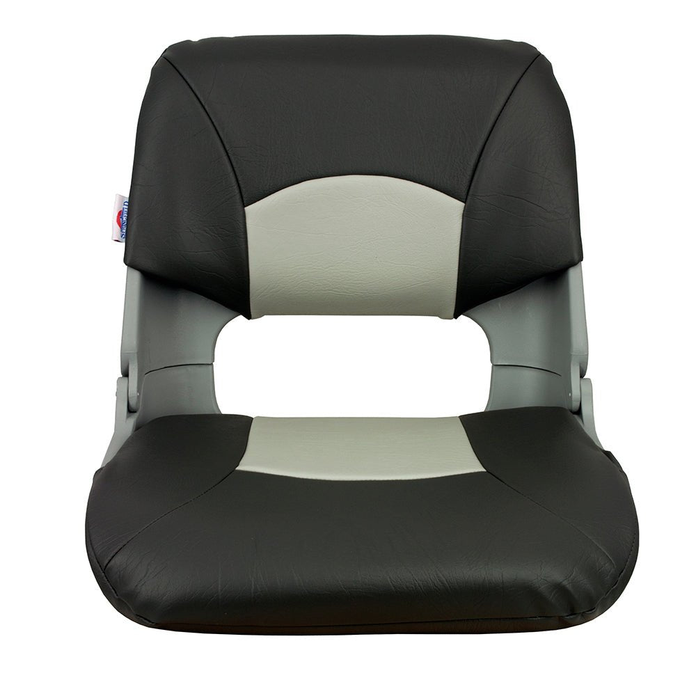 Springfield Skipper Standard Folding Seat - Grey/Charcoal - Life Raft Professionals
