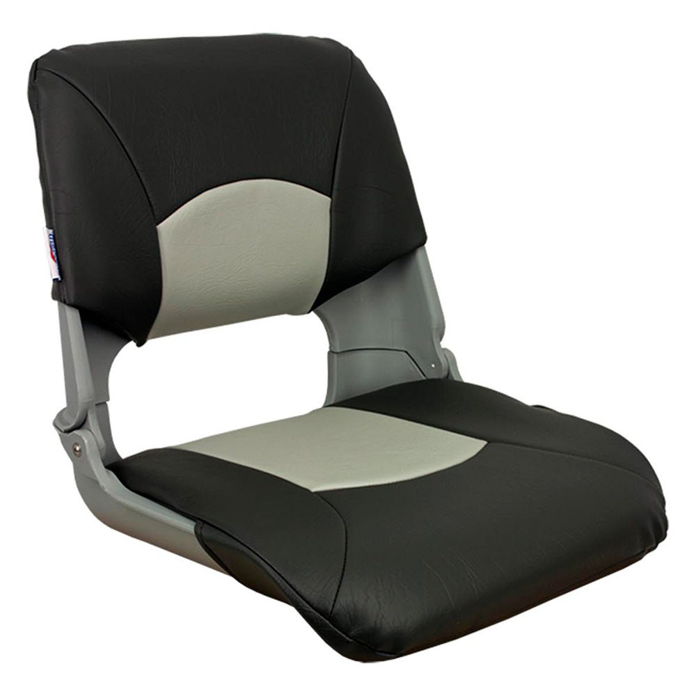 Springfield Skipper Standard Seat Fold Down - Black/Charcoal - Life Raft Professionals
