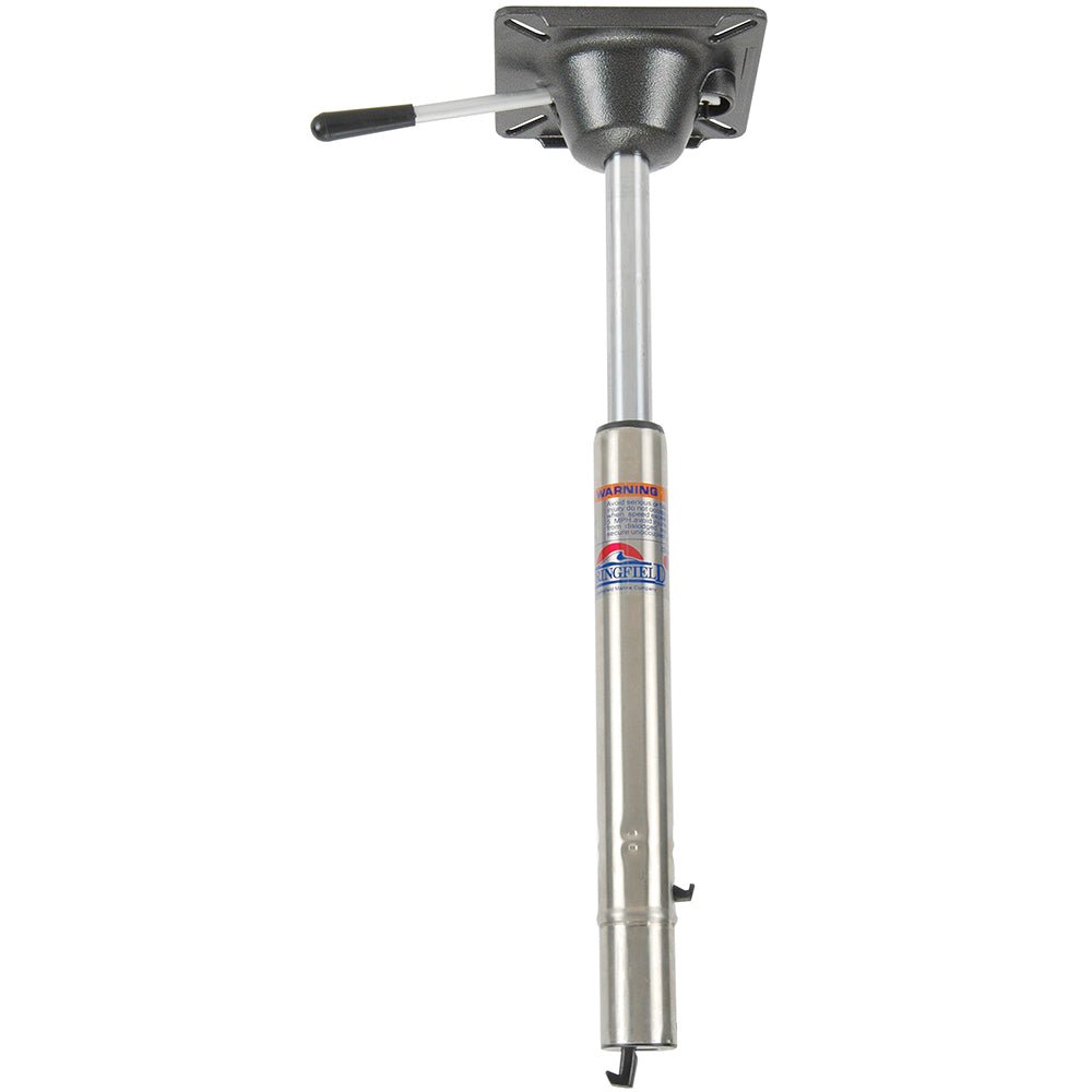Springfield Spring-Lock Power-Rise Adjustable Sit-Down Post - Stainless Steel - Life Raft Professionals