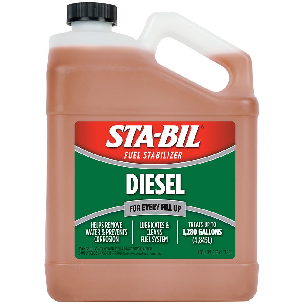STA-BIL Diesel Formula Fuel Stabilizer Performance Improver - 1 Gallon - Life Raft Professionals
