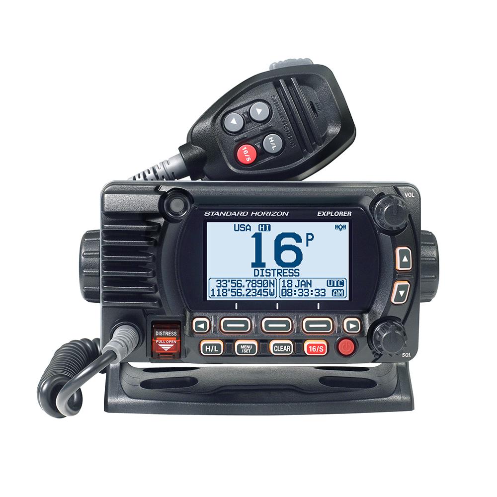 Standard Horizon GX1800G Fixed Mount VHF w/GPS - Black [GX1800GB] - Life Raft Professionals