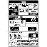 Standard Horizon GX1800G Fixed Mount VHF w/GPS - Black [GX1800GB] - Life Raft Professionals