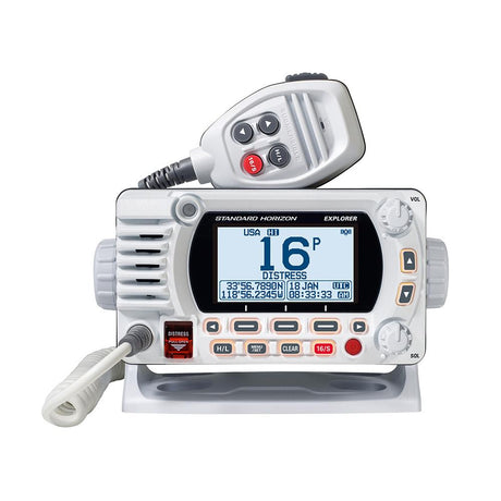 Standard Horizon GX1800G Fixed Mount VHF w/GPS - White [GX1800GW] - Life Raft Professionals