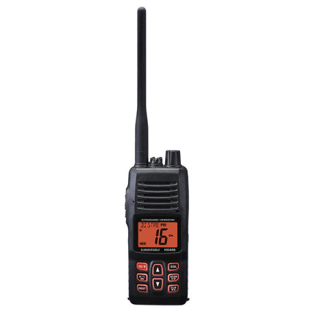 Standard Horizon HX400 w/Built-In Scrambler & LMR Programmable Channels [HX400] - Life Raft Professionals