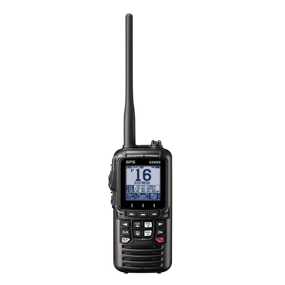 Standard Horizon HX890 Floating 6 Watt Class H DSC Handheld VHF/GPS - Black [HX890BK] - Life Raft Professionals