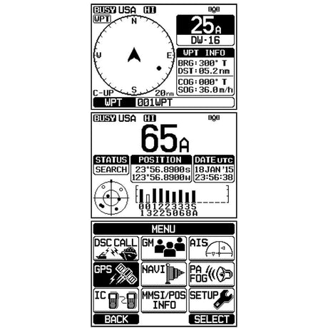 Standard Horizon Quantum GX6000 25W Commercial Grade Fixed Mount VHF w/NMEA 2000, Integrated AIS receiver, Speaker Mic [GX6000] - Life Raft Professionals