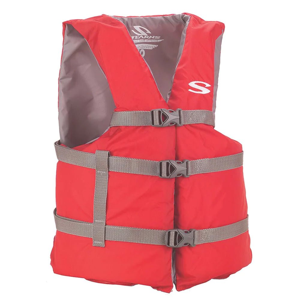 Stearns Classic Series Adult Universal Oversized Life Jacket - Red - Life Raft Professionals