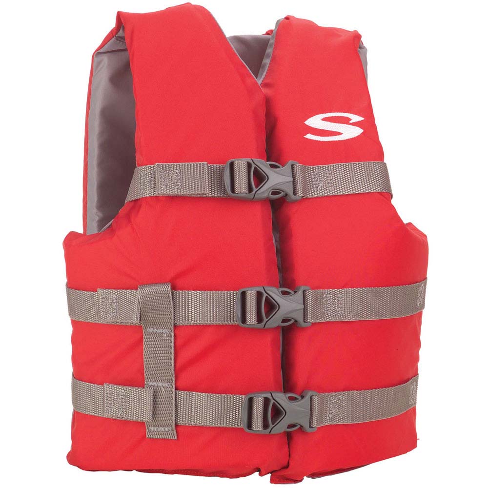 Stearns Youth Classic Vest Life Jacket - 50-90lbs - Red/Grey [2159436] - Life Raft Professionals