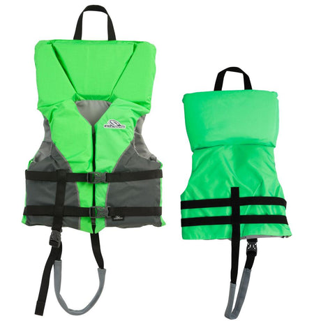Stearns Youth Heads-Up Life Jacket - 50-90lbs - Green [2000032674] - Life Raft Professionals