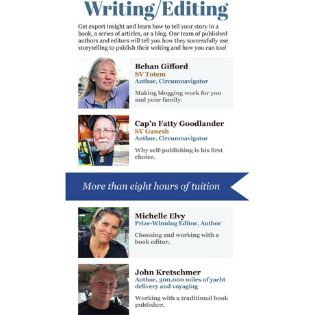 Storytelling for Sailors Video Seminar (USB Drive or Streaming Video) - Life Raft Professionals