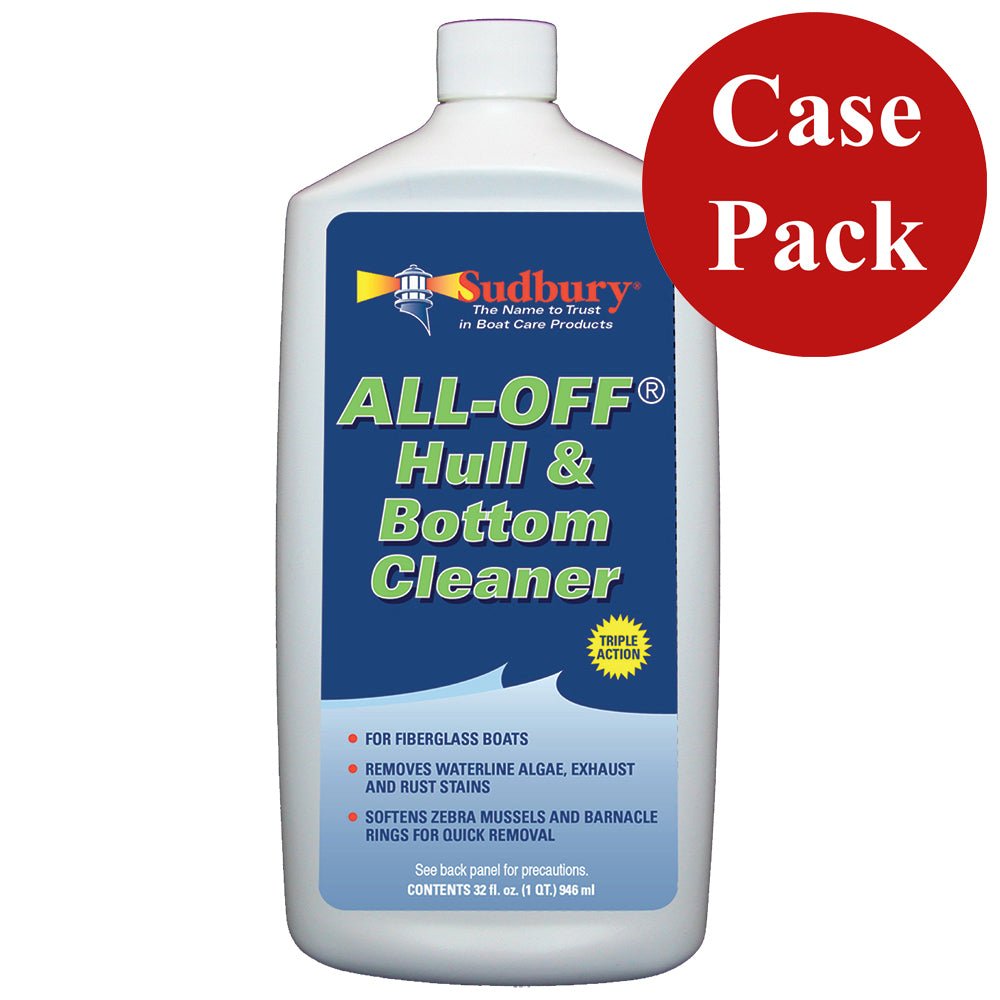Sudbury All-Off Hull/Bottom Cleaner - 32oz *Case of 12* - Life Raft Professionals
