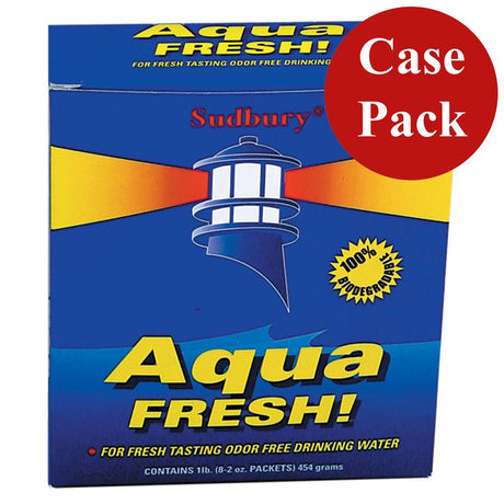 Sudbury Aqua Fresh - 8 Pack Box - *Case of 6* - Life Raft Professionals