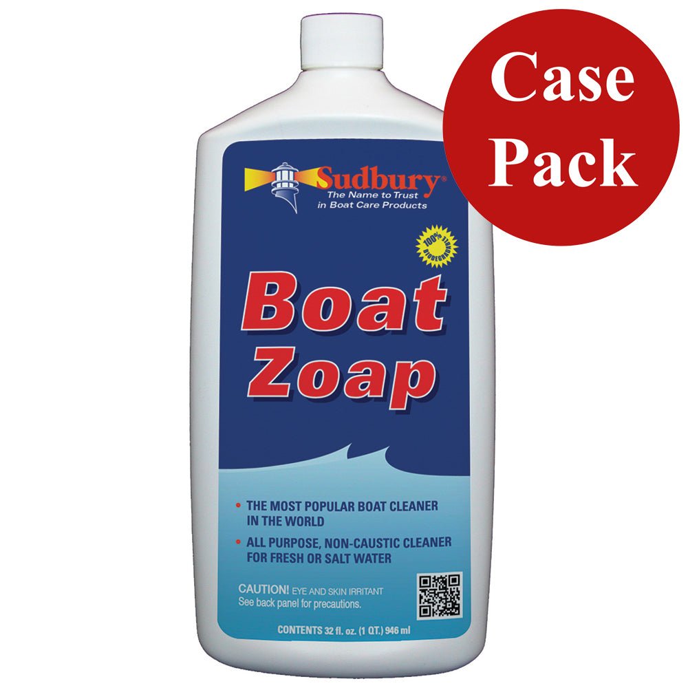Sudbury Boat Zoap - Quart - *Case of 12* - Life Raft Professionals