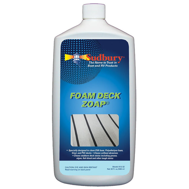 Sudbury Foam Deck Zoap Cleaner - 32oz - Life Raft Professionals