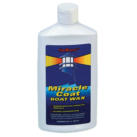 Sudbury Miracle Coat Boat Wax - 16oz Liquid - Life Raft Professionals