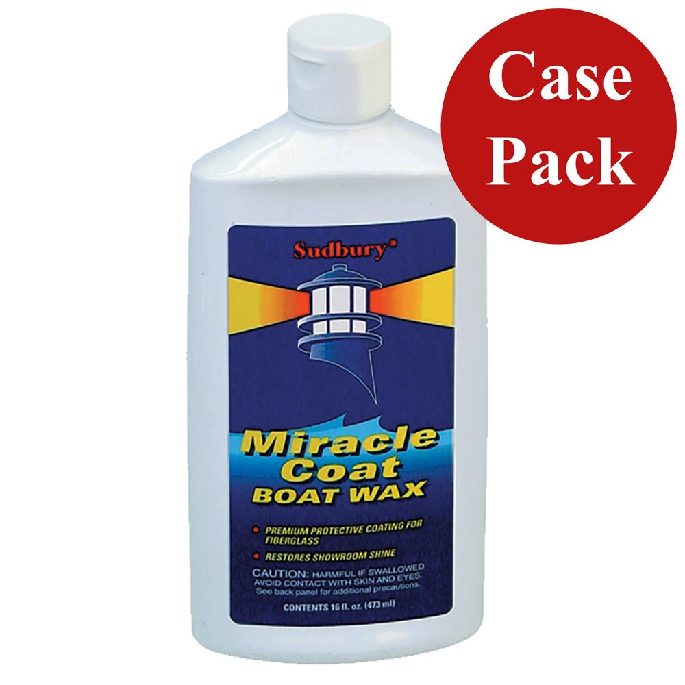 Sudbury Miracle Coat Boat Wax - 16oz Liquid - *Case of 6* - Life Raft Professionals