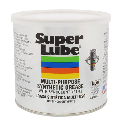 Super Lube Multi-Purpose Synthetic Grease w/Syncolon (PTFE) - 14.1oz Canister - Life Raft Professionals