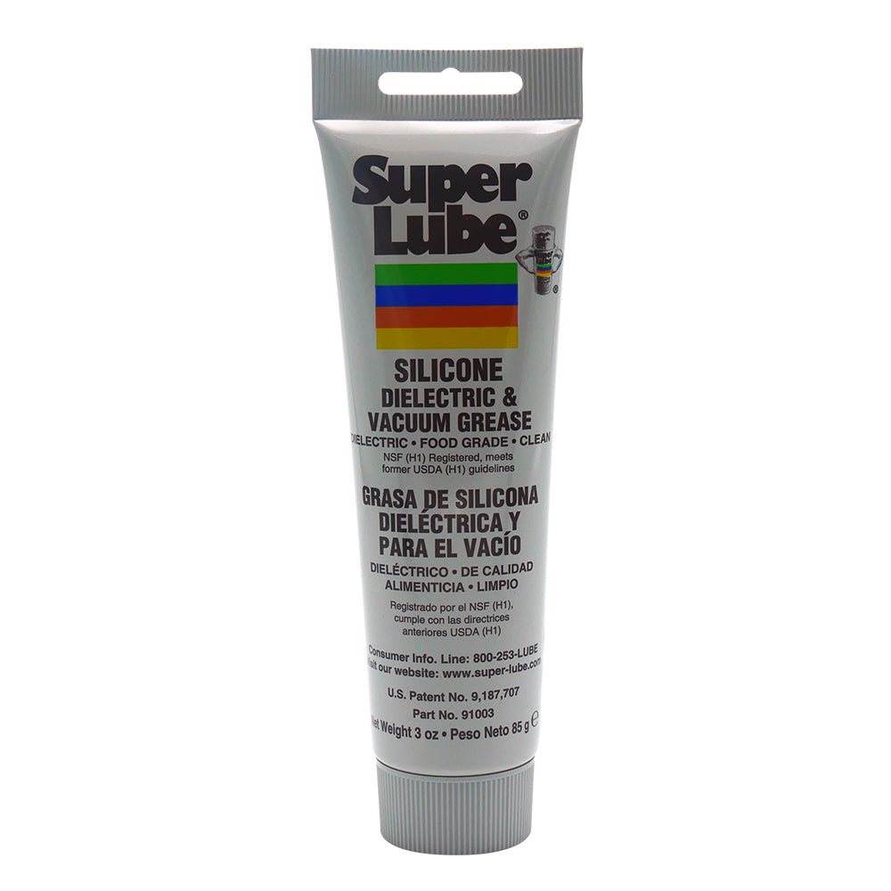 Super Lube Silicone Dielectric Vacuum Grease - 3oz Tube - Life Raft Professionals