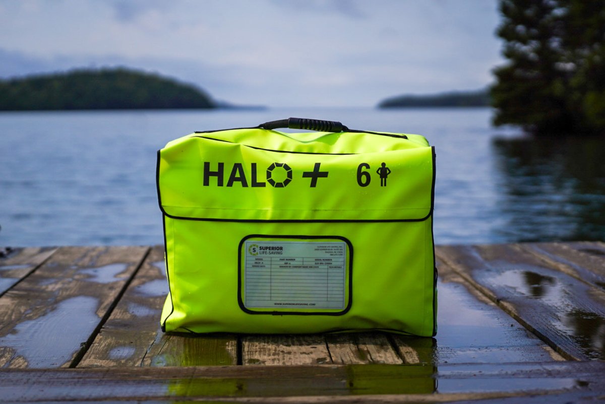 Superior HALO Compact Life Raft, 2-8 Person - Life Raft Professionals