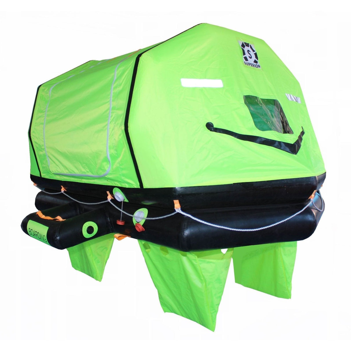 Superior Life-Saving ISO Wave Breaker Self-Righting Life Raft, 4-12 ...